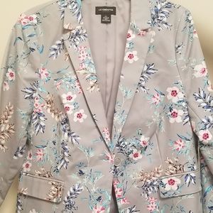 Floral blazer